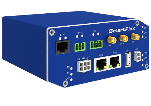 SmartFlex, NAM, 3x Ethernet, 1x RS232, 1x RS485, Metal, Without Accessories